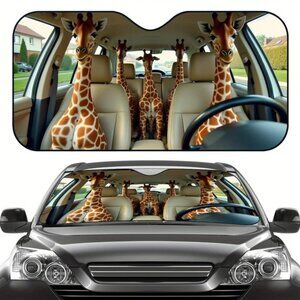 Windshield Sunshade Car Front Window Visor Sunshade Accessories Covers